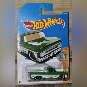 Hot Wheels Surf's Up 1/5 (2015) Green Custom '62 Chevy Pickup Truck 255/365 NEW